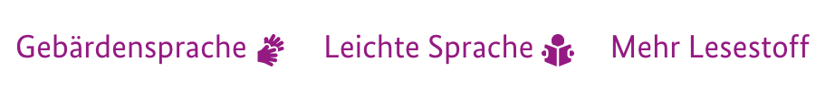 Sprachen-Menü