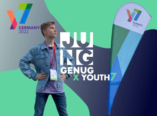 Text vor Bild: Jung Genug x Youth7