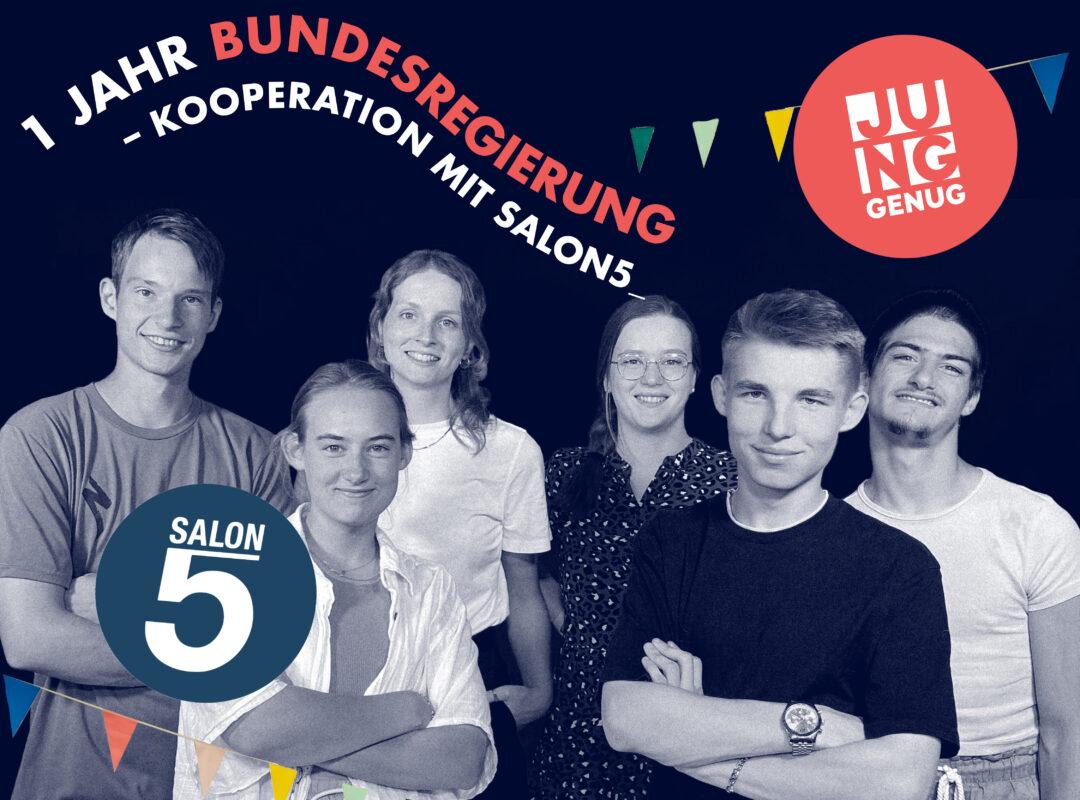 die Gruppe von junggenug und Salon5
