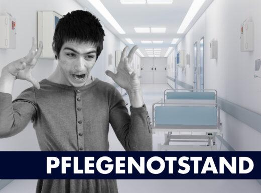 Titelbild Pflegenotstand