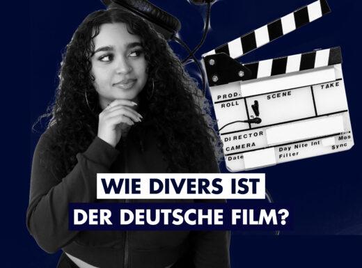 Fragende Person vor einer Kameraklappe